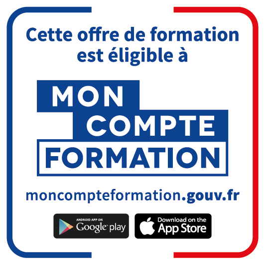 Cette offre de formation est éligible à Mon Compte Formation.